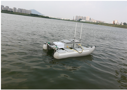 水底探测成像船